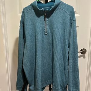 Tommy Bahama 3-QTR Zip Reversible pullover